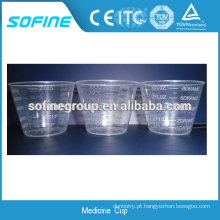 LAB Plastic Medicine Measuring Cup, PP Material Medicine Cup